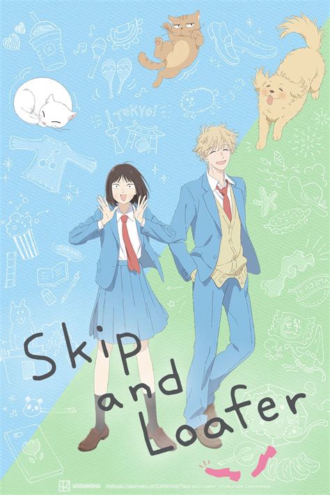 skip and loafer anime.